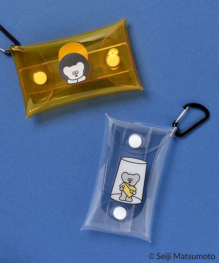 ねずみのANDYクリアマルチケースS | Bleu Bleuet（ブルーブルーエ