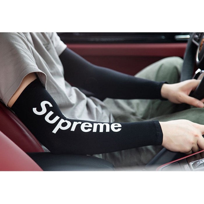 supreme アームカバー UVカット 手ぶくろロングゴルフウエア 冷感 男女