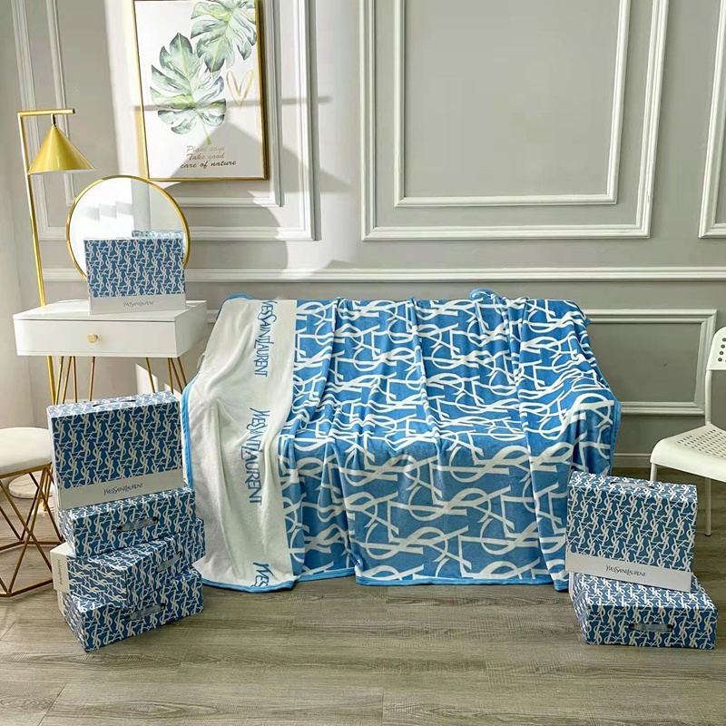 イブサンローラン毛布ブランドパロディYSL 高品質肌に優しい