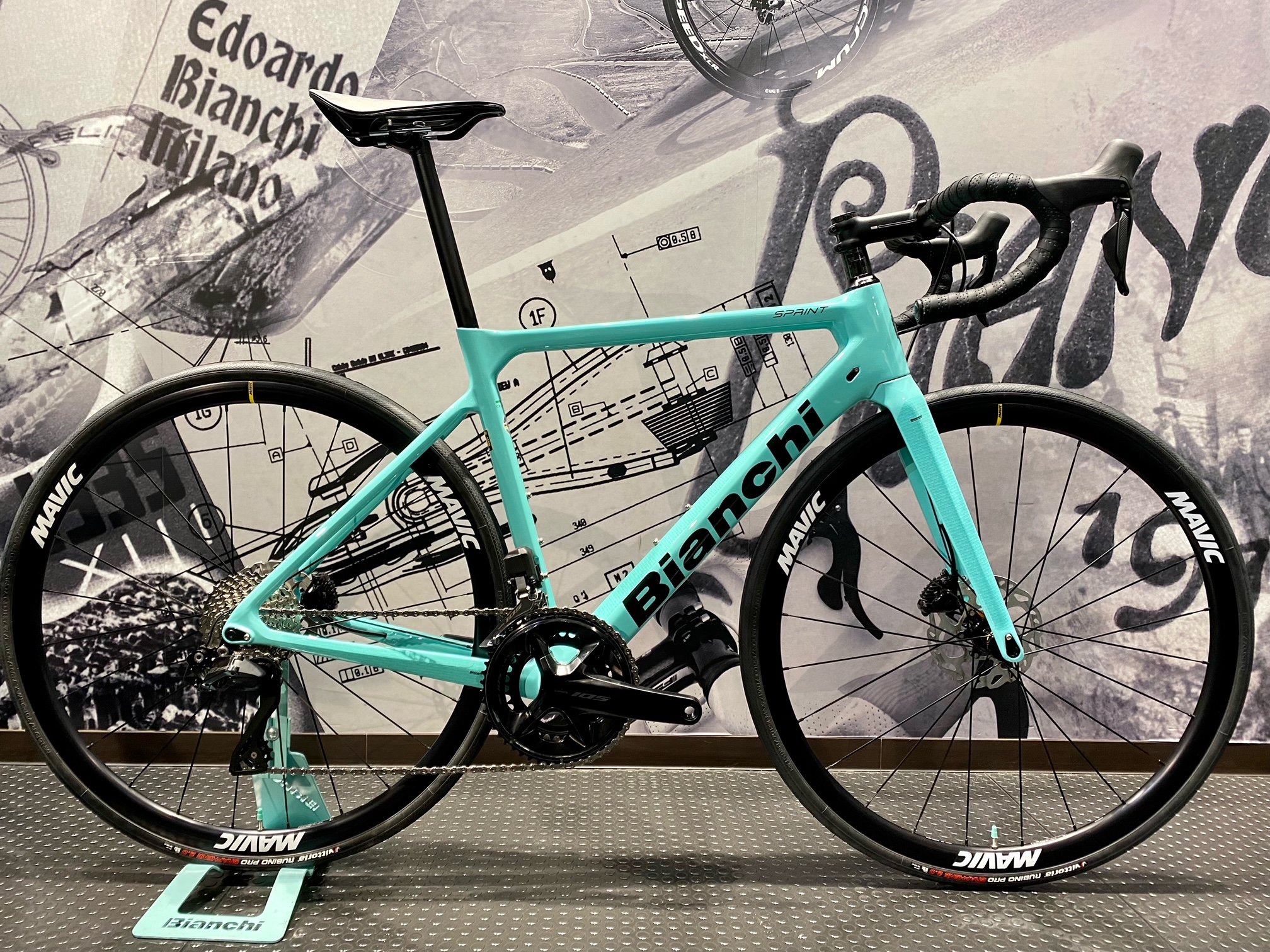 町田】町田店限定車SPRINT Disc 105Di2 - BIANCHI-STORE