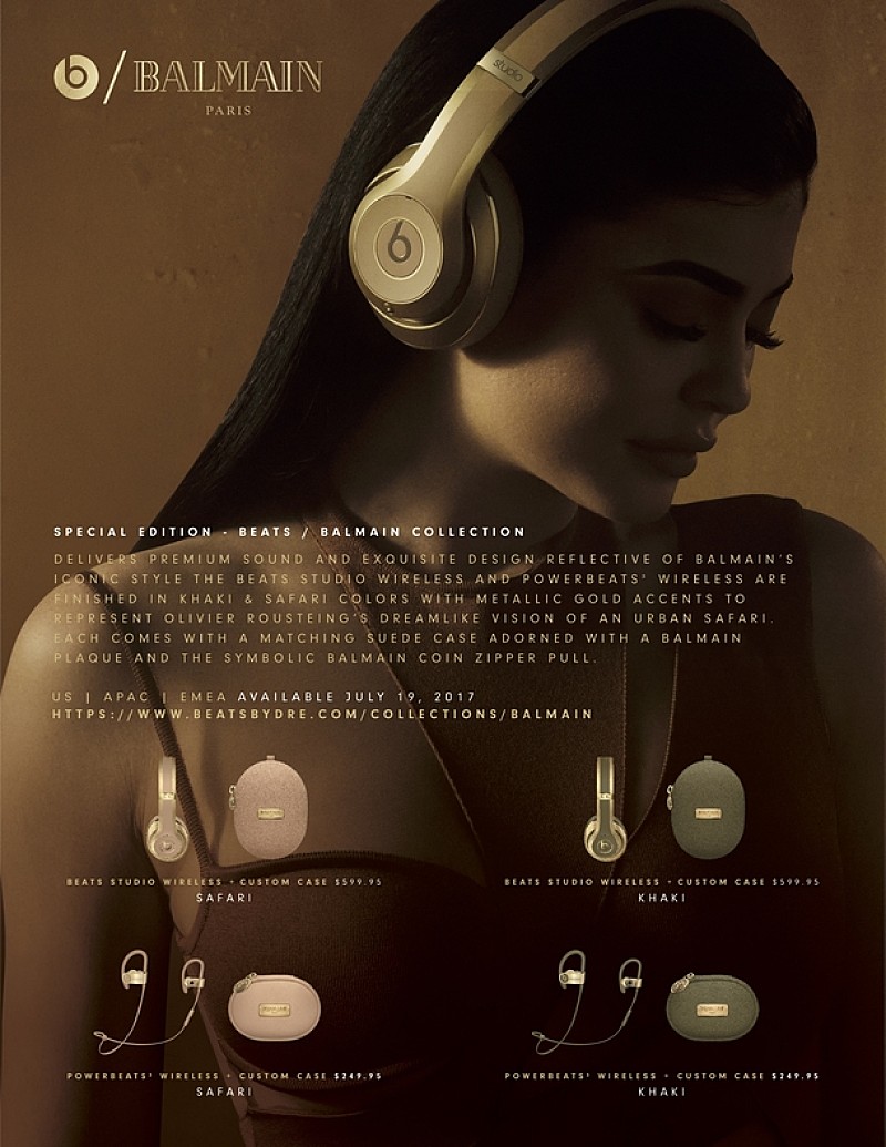 Beats by Dr. DreがBalmain（バルマン）とのコラボ・ヘッドフォンを