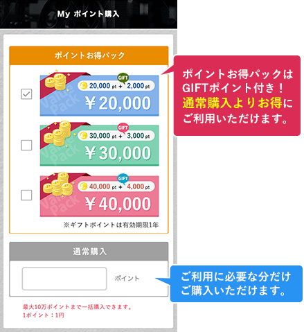 How To Purchase Points（ポイント購入方法） | BURGH Fitness