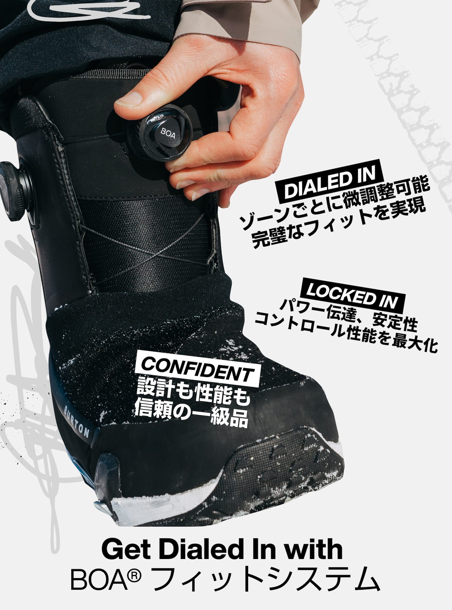 メンズ Burton フォトン Step On® スノーボードブーツ | Burton.com