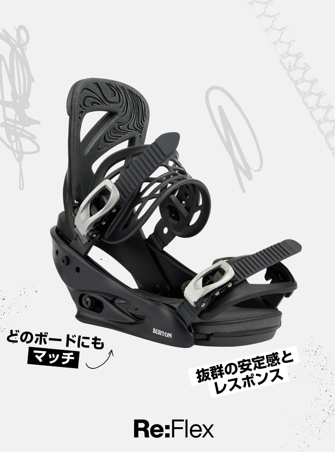 Women's Burton Escapade Re:Flex Snowboard Bindings | Burton.com