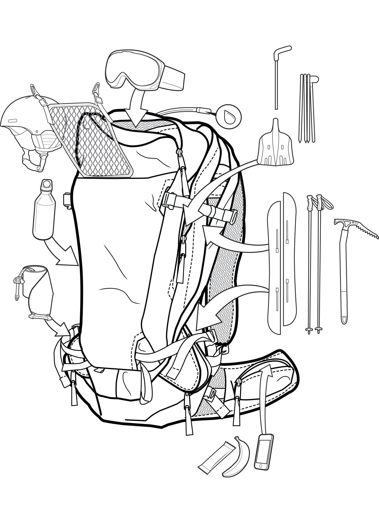 Burton [ak] Incline 30L Backpack | Burton.com Spring 2021 US
