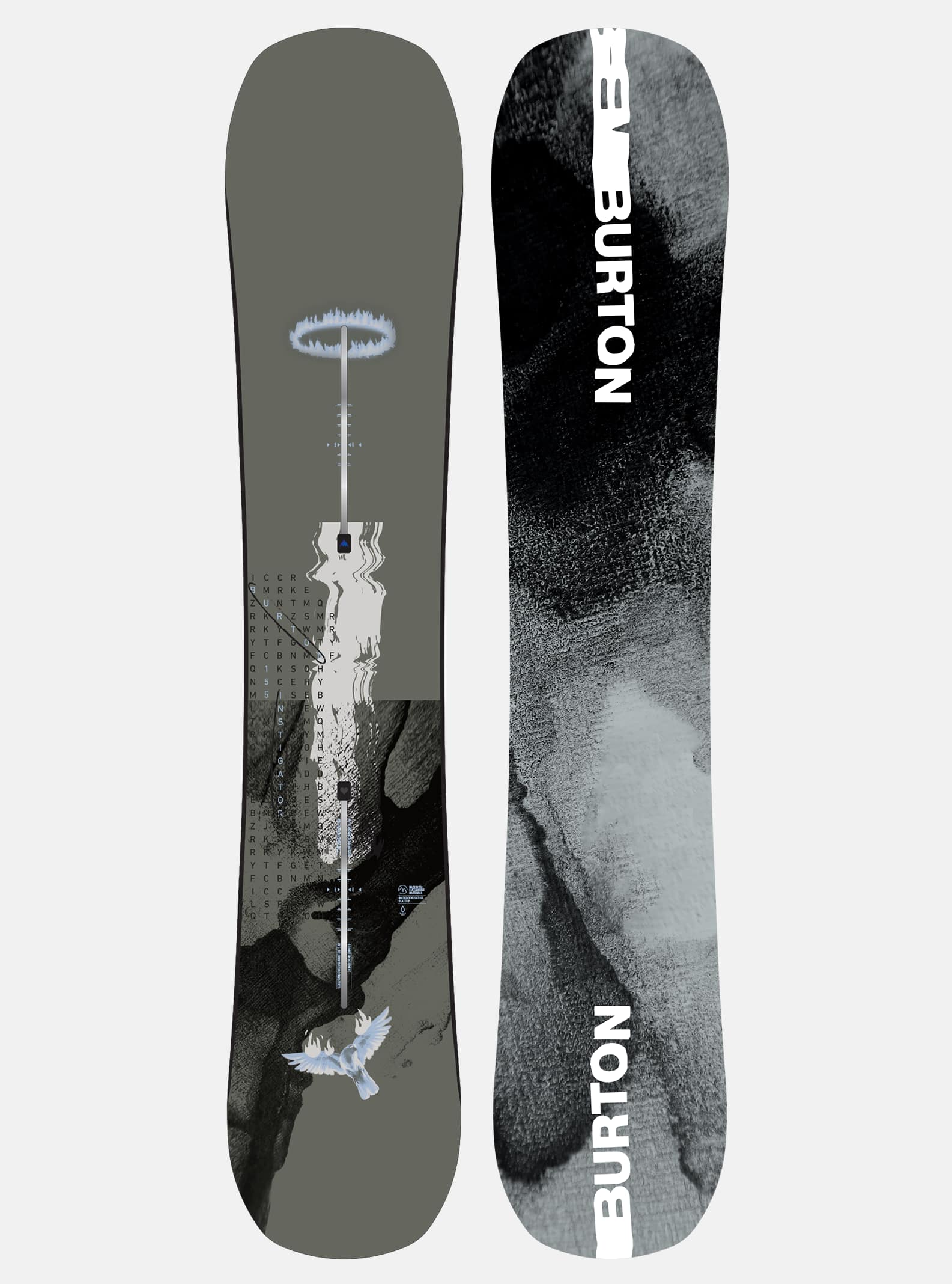 Men's Burton Instigator Flat Top Snowboard | Burton.com Winter 2025 US