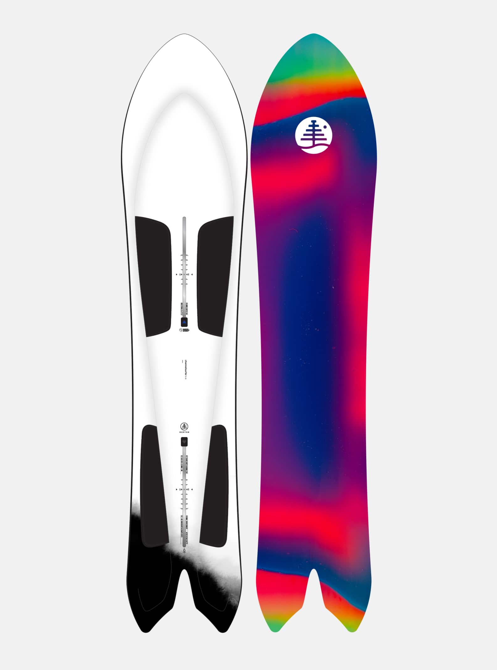 Burton Family Tree 3D Channel Surfer Flat Top Snowboard | Burton