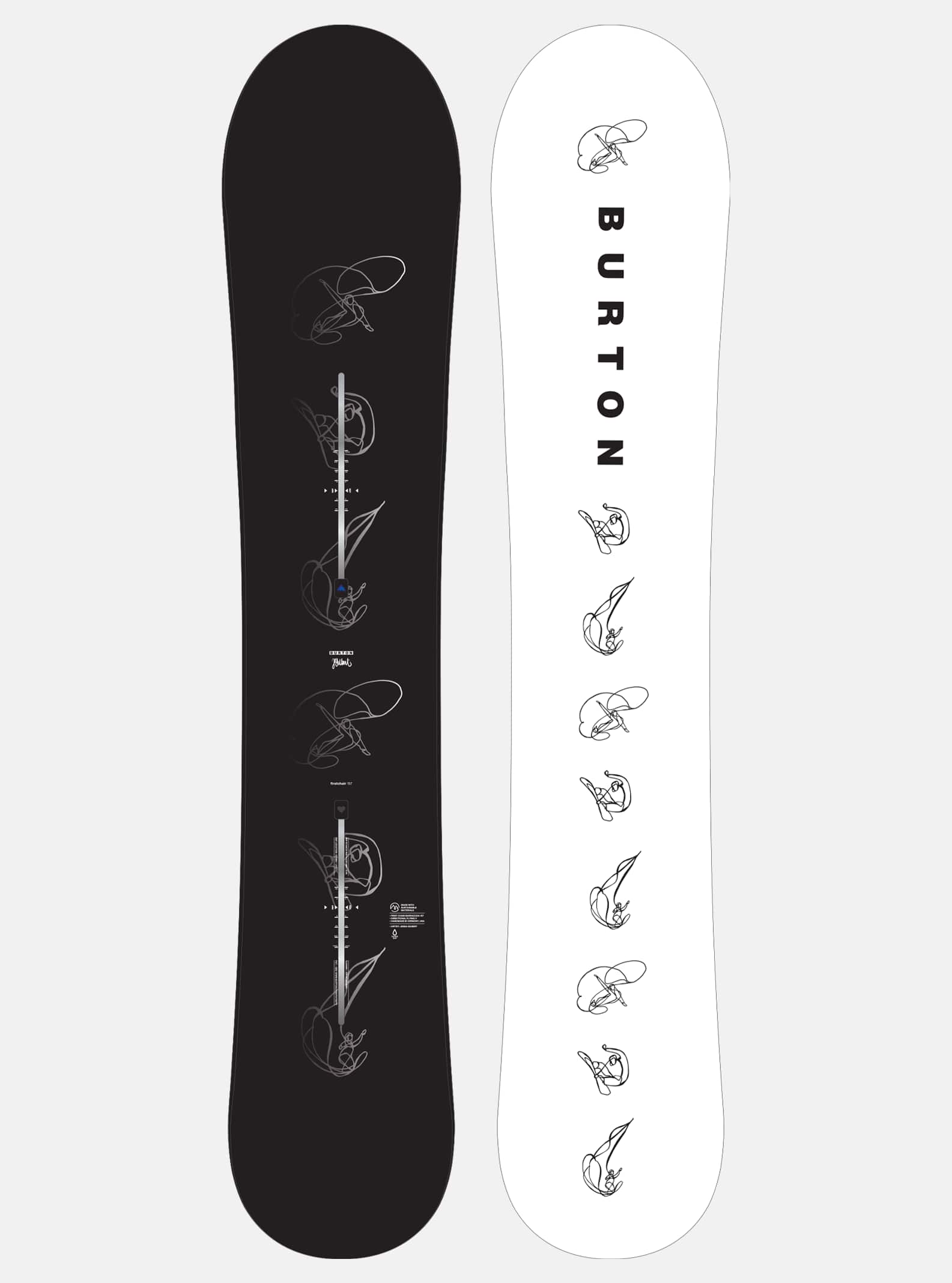 Burton First Chair Barracuda Flying V Snowboard | Burton.com