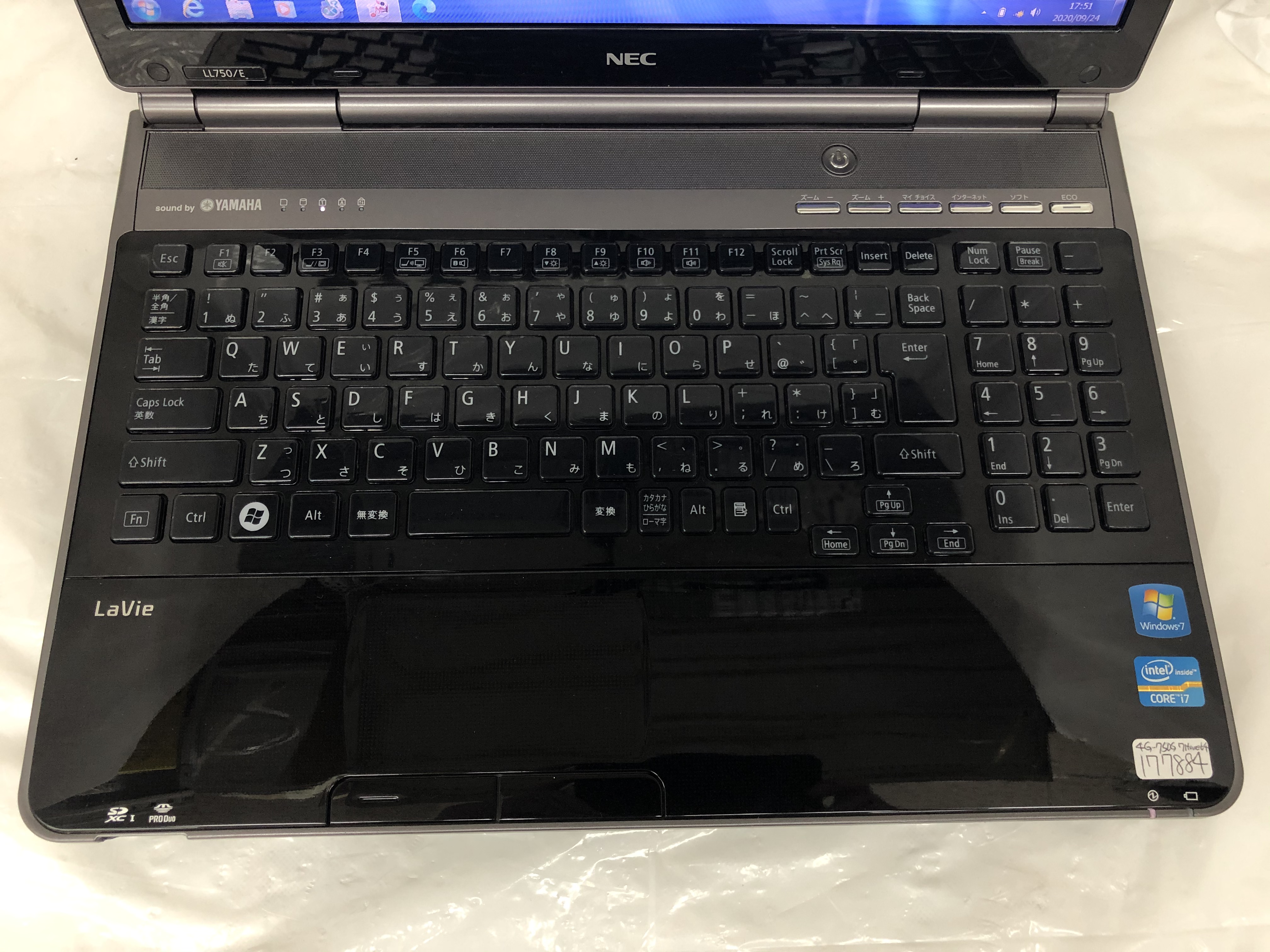 NEC LaVie L LL750/E PC-LL750ES6B - パソコン専門店 バスアンドタグ