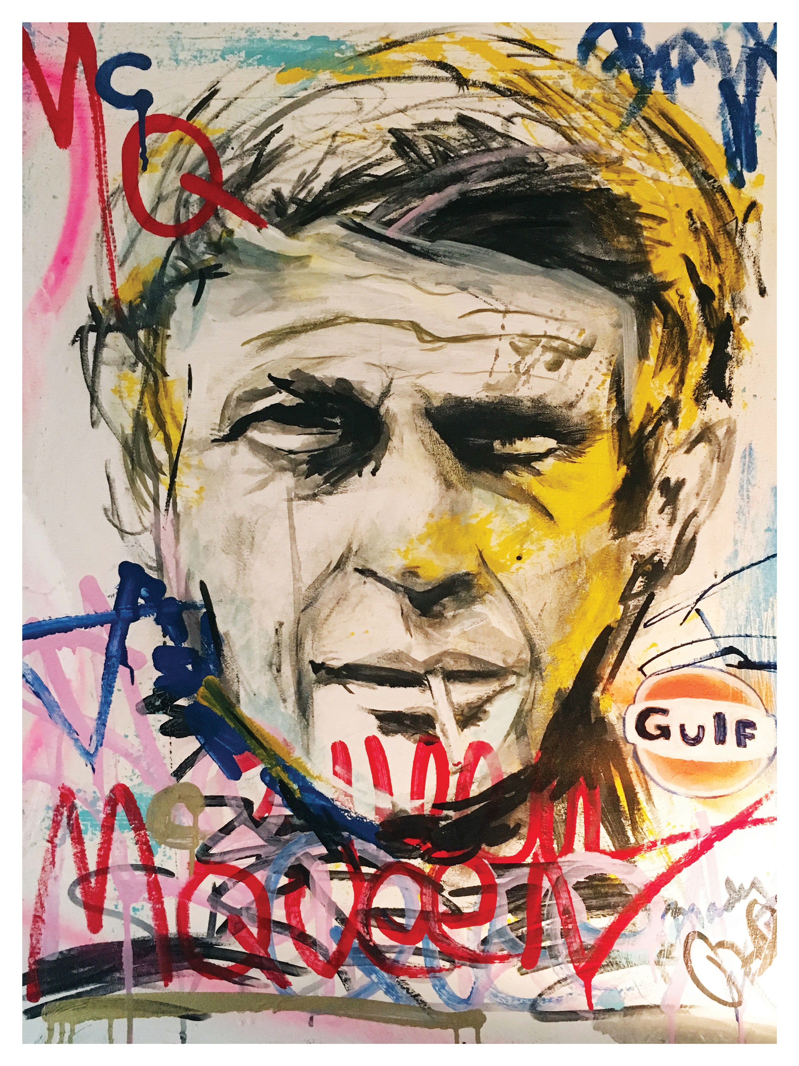 Steve McQueen – Brady Matthews Art