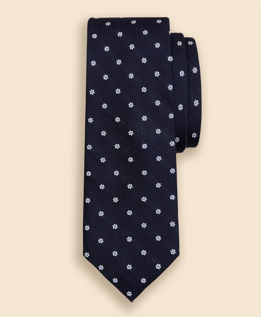 シルク バスケットウィーブ フラワーモチーフタイ | Brooks Brothers