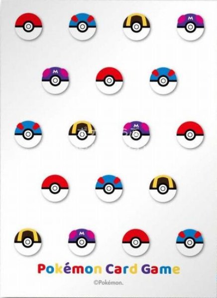 ポケカサプライ】[スリーブ]デッキシールド 『モンスターボール