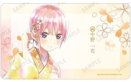 プレイマット】マルチデスクマット 映画 五等分の花嫁『中野一花(桜