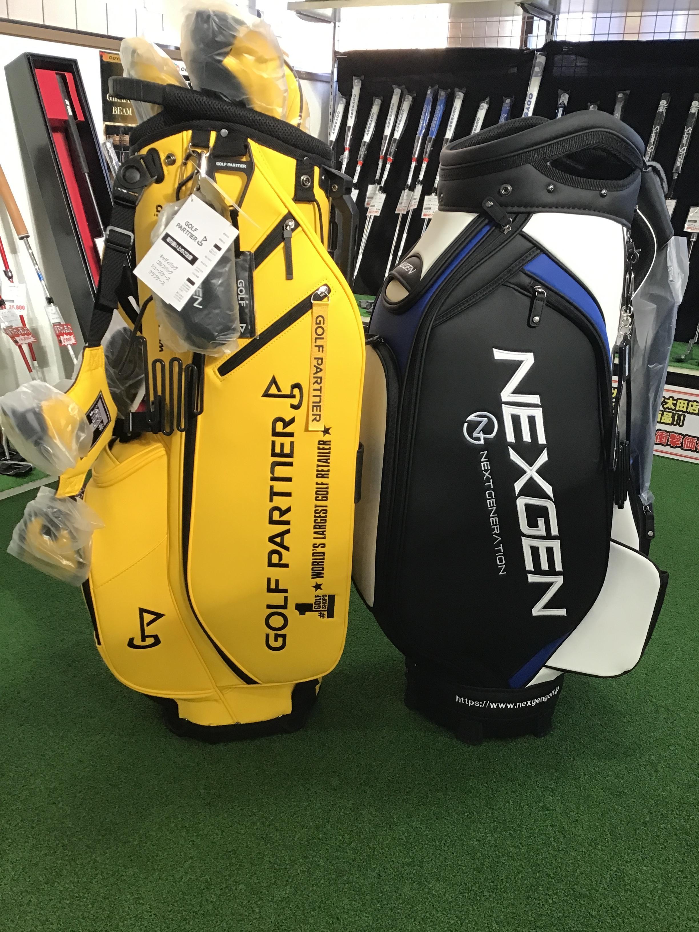 ゴルフパートナー＆NEXGENキャディバッグ入荷しました｜ウインザー