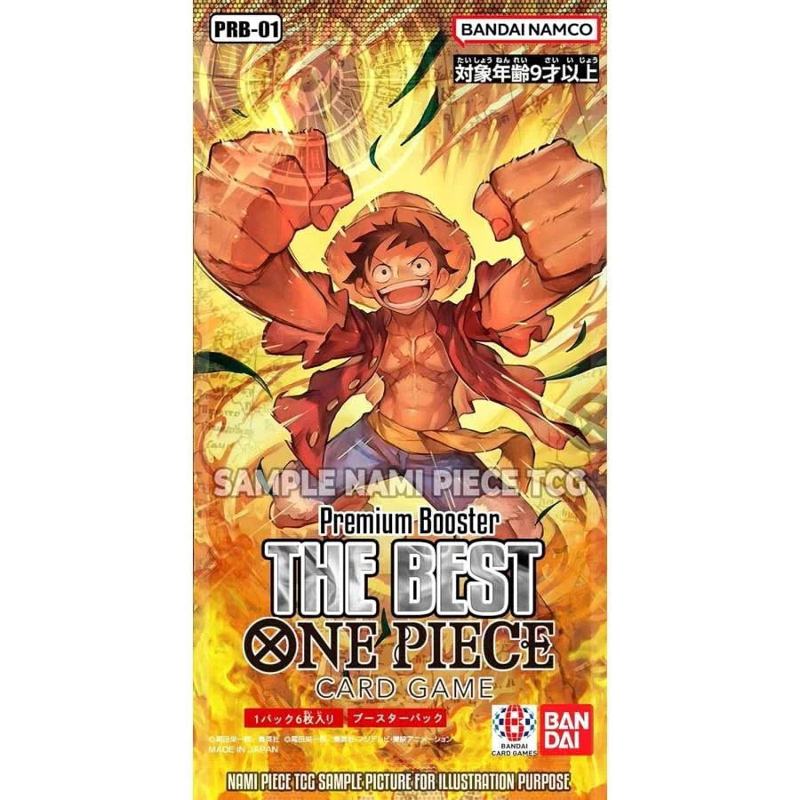 One Piece :: One Piece Card Game - The Best PRB-01 Booster- JP