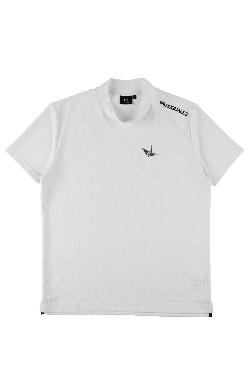 1PIU1UGUALE3 GOLF - 【26SS】 JACQUARD MOCK NECK / ジャガード