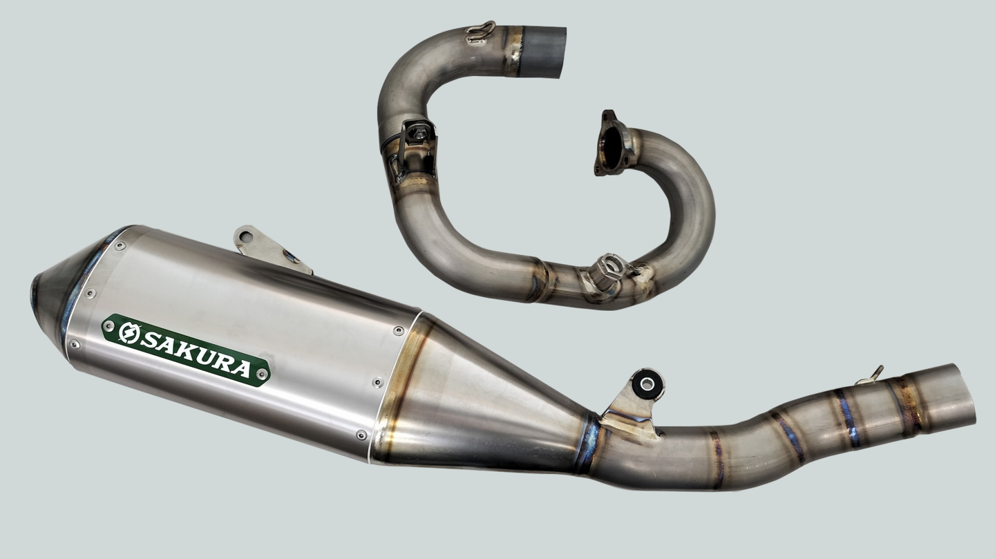 SAKURA OFFROAD EXHAUST（サクラ工業 オフロードエキゾースト）