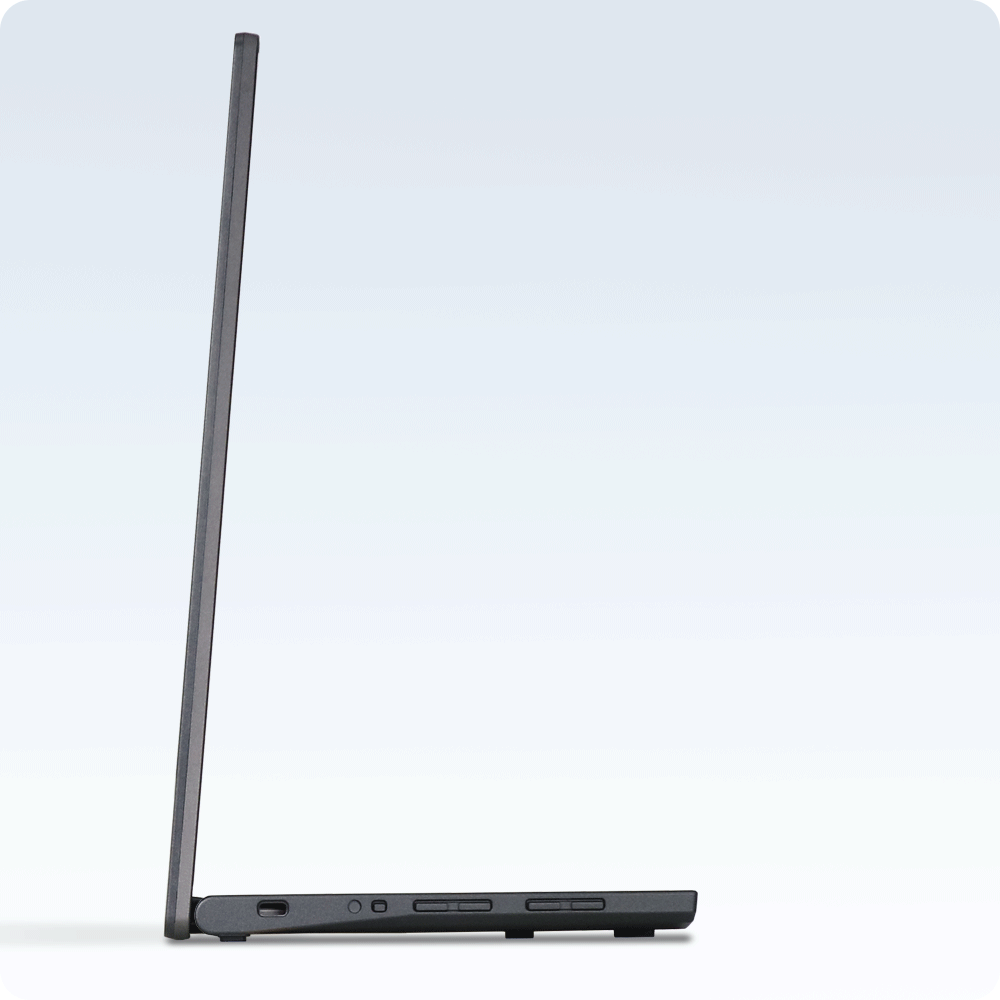 M505E モバイルモニター USB-C モニター 折りたたみ 背面接続| Gechic