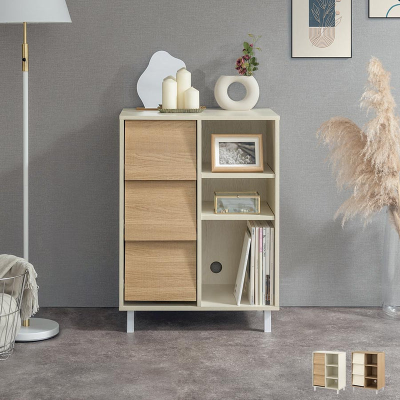 キャビネット Eタイプ 足つきキャビネット おしゃれ ぼん家具