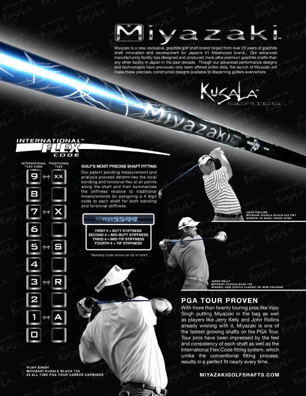 ジオテックゴルフ公式通販サイト / ミヤザキ クサラ シルバー 72 S 68g