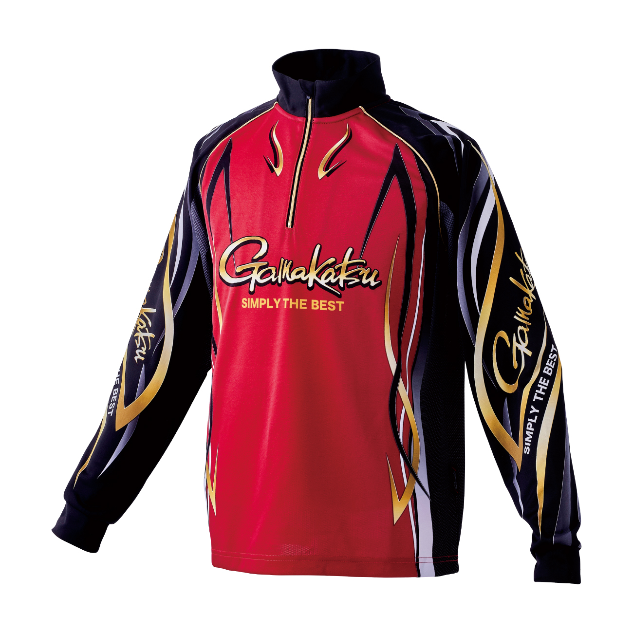 2WAYプリントジップシャツ(長袖) GM3734 | がまかつ