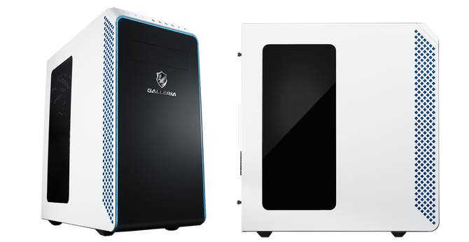 カスタムモデルは中まで白い！スマートさ漂うGALLERIAのホワイトな