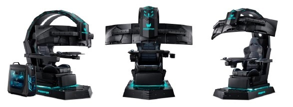 これぞ究極？オールインワンゲーミングチェア「Predator Thronos」受注