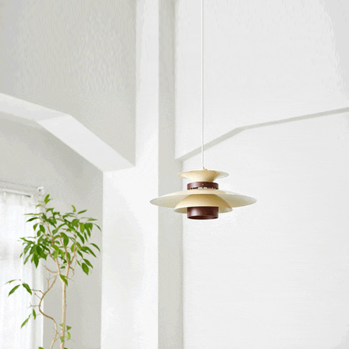 Mer. 北欧風ペンダントライトライト・100W | ブラウン｜照明の