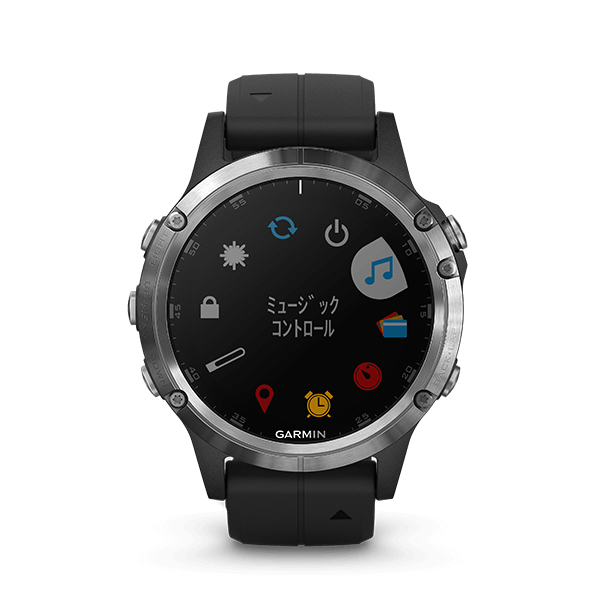 fēnix 5 Plus Sapphire Black | スマートウォッチ | Garmin 日本