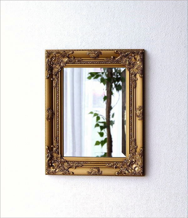 ウォールミラー 壁掛けミラー 鏡 おしゃれ 壁掛け クラシック