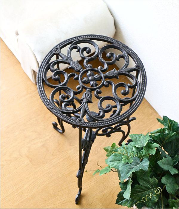 花台 フラワースタンド アイアン おしゃれ エレガント アンティーク