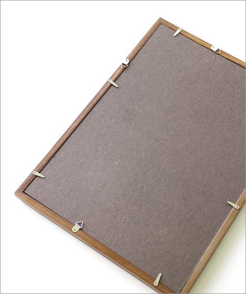 フォトフレーム 木製 チーク材 おしゃれ A3 壁掛け シンプル