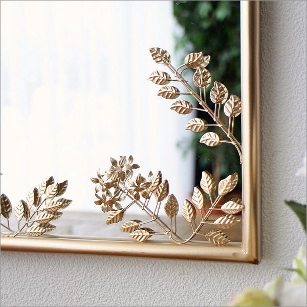 ウォールミラー 壁掛けミラー おしゃれ かわいい 鏡 壁掛け アイアン