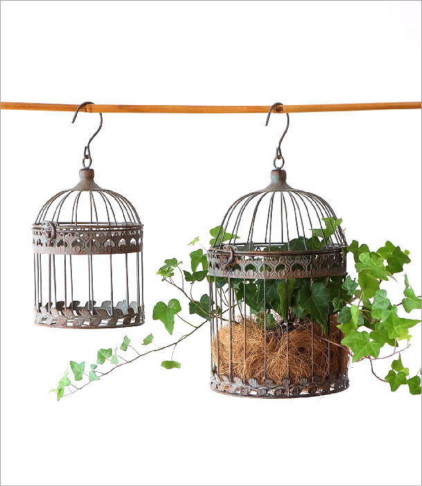 鳥かご アイアン インテリア ガーデニング シャビー アンティーク 観葉