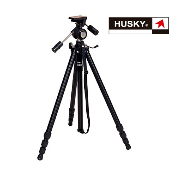 HUSKY(ハスキー) 4段三脚 ヘッド一体型 HT-1040(旧品番 ♯1004)(ヘッド