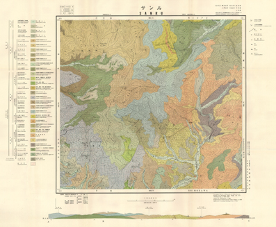 北海道の地質図幅(1/5万)【釧路】全64冊 産総研 地質調査総合センター