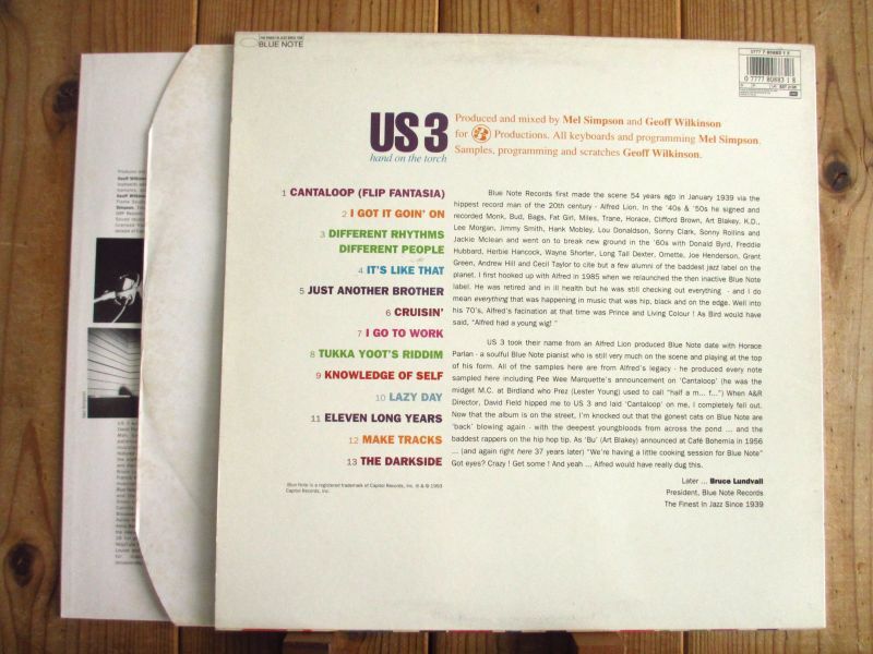 Us3 / Hand On The Torch - Guitar Records
