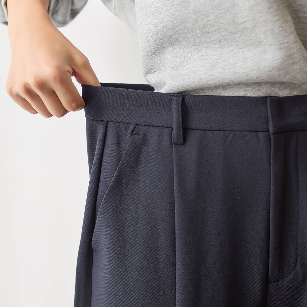 ワイド・裏起毛】ソフトタッチパンツ【SALE】 TZW72K :レディース