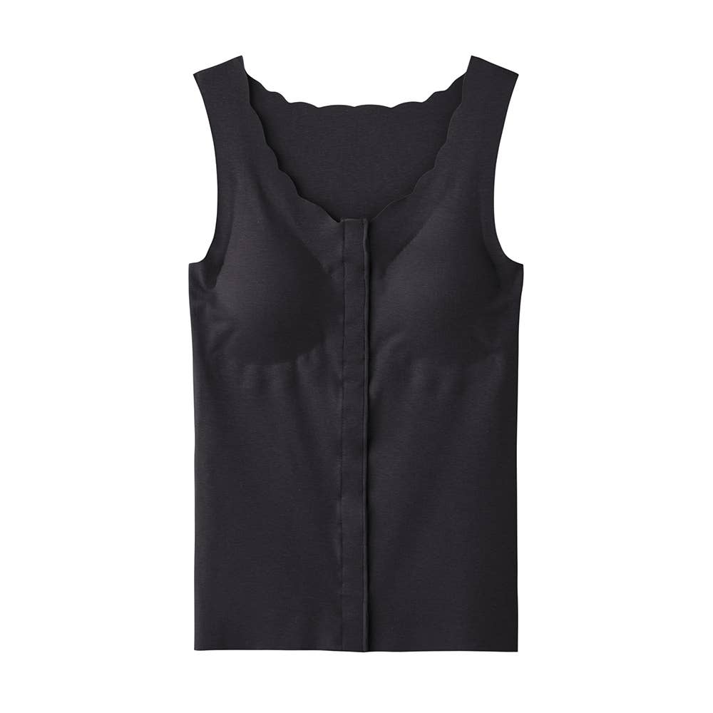 前あきカップ付きタンクトップ NP0036 :レディース トップス