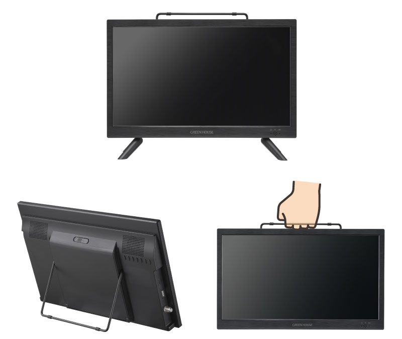 テレビ, DVD | GH-PDTV14A-BK | GREEN HOUSE グリーンハウス