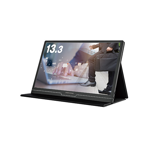 プレゼンツール, モバイルディスプレイ | GH-LCU13A-BK | GREEN HOUSE