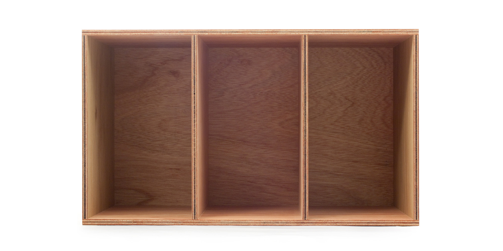 LAUAN SHELVES 02 3列・ナチュラル | D&DEPARTMENT