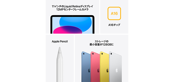 iPad（A16） | iPad | NTTドコモ