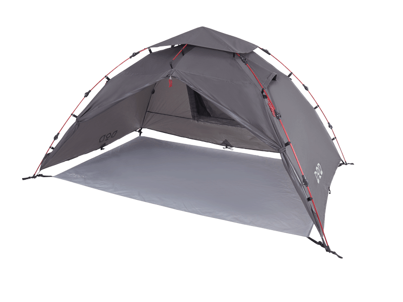 ライダーズワンタッチテント（グレー） T2-275 - DOD（ディーオー