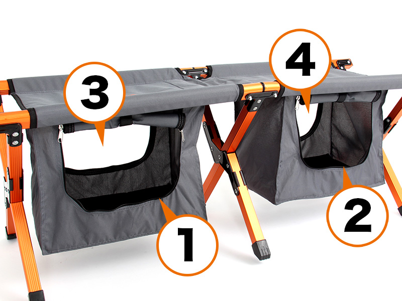 販売終了】ストレージベンチ - DOD（ディーオーディー）【公式ブランド