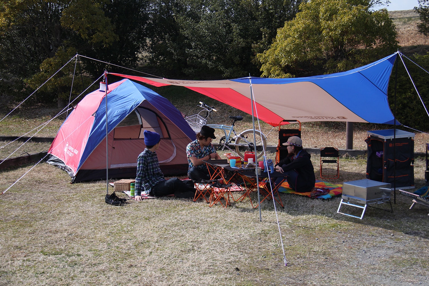 販売終了】トリコロールタープ - DOD（ディーオーディー）【公式