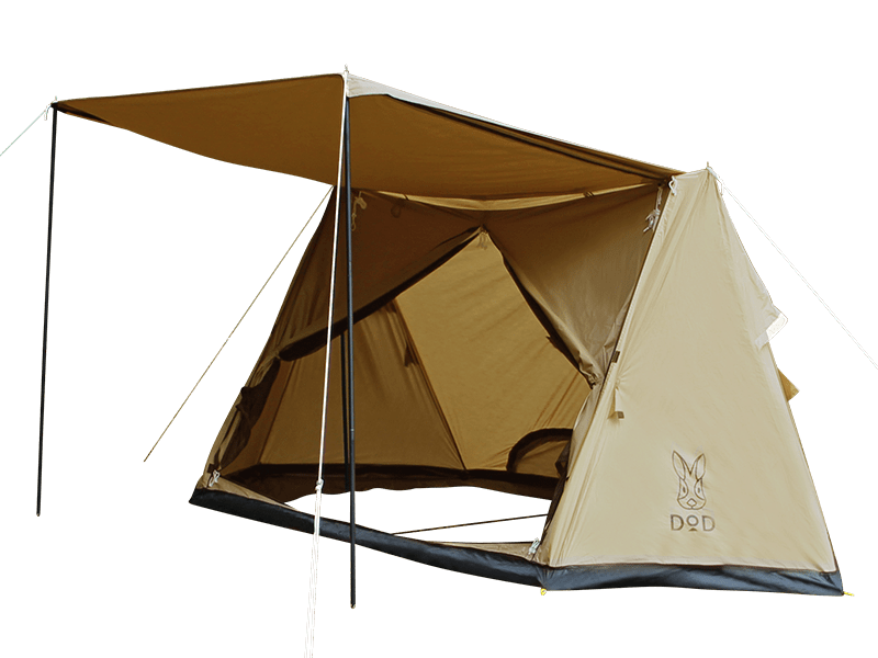 販売終了】パップフーテント（タン） T2-540-TN - DOD（ディーオー