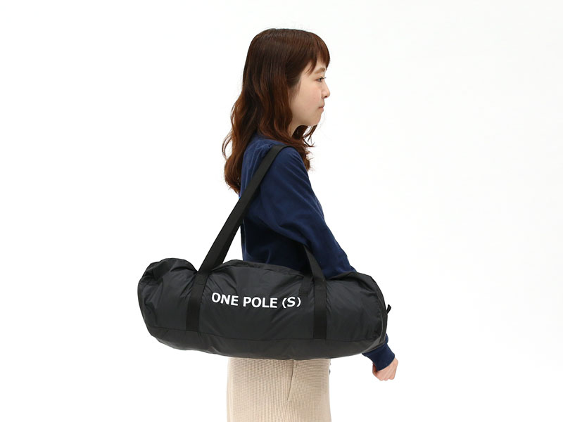 ワンポールテントS（ブラック） T3-44-BK - DOD（ディーオーディー