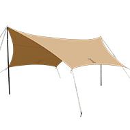 販売終了】ヘーキサタープ（タン） TT5-582-TN - DOD（ディーオー