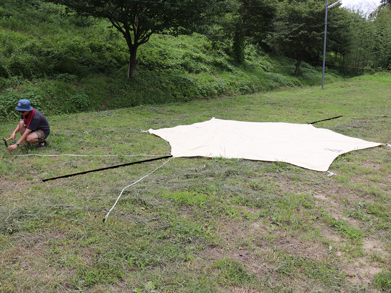 販売終了】ヘーキサタープ（ブラック） TT5-582-BK - DOD（ディーオー